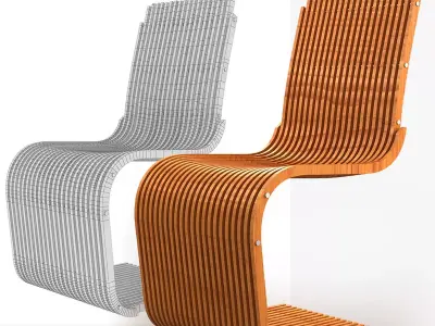 Parametric Chair  02 3D model