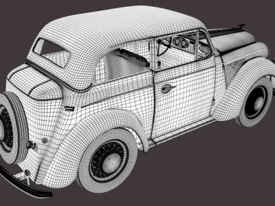 Opel Olympia 1936 3D model