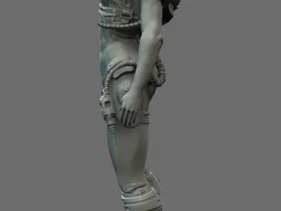 Ethion - Female Engineer 3D model