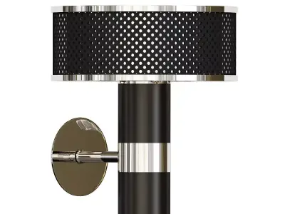 MARCUS wall lamp with shade 3D model