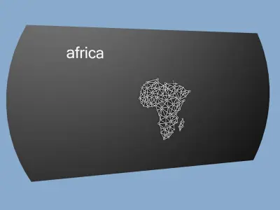 Mappamondo punto linea 3d print 3D print model