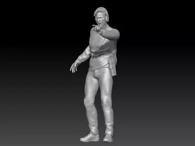 nfl coach man 2 3D print model