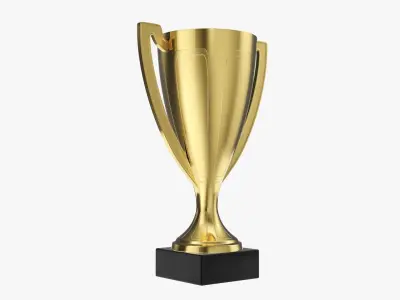 Cup trophy 04 3D model