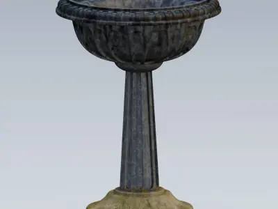 Garden urn planter21 3D model