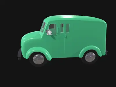 DVCO TO6 Milk Truck 1953 3rd Print Model 3D print model