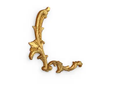 Classic decor ornament 333 3D model