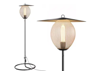 Satellite outdoor floor lamp by Gubi 3D model