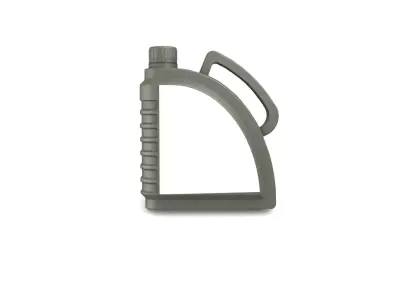 Engine oil bottle  3D model