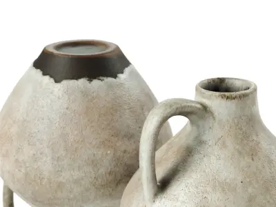 POLYPASTA - van-daalen - jug - grey nature 3D model