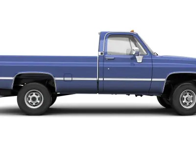 GENERIC PICKUP TRUCK 4 3D model