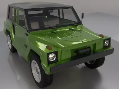 Gurgel X12 3D model