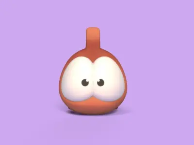 Fish Big Eyes 3D print model