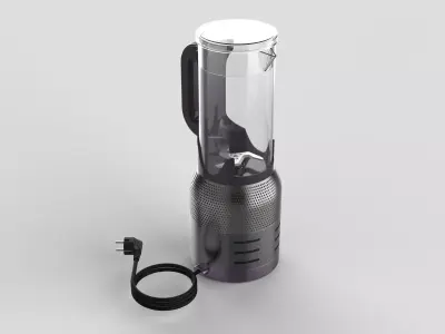 Dyson Style Concept Blender Luxury Kitchen Appliance 3D model