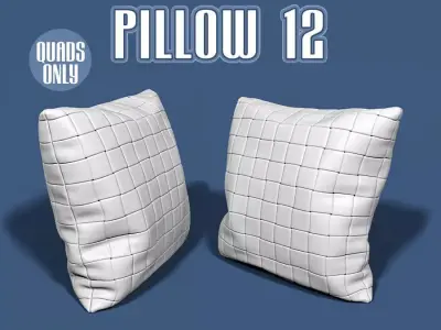 Pillow 12 3D model
