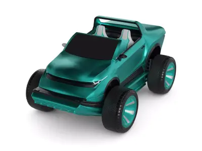Amphibious Car 3D model