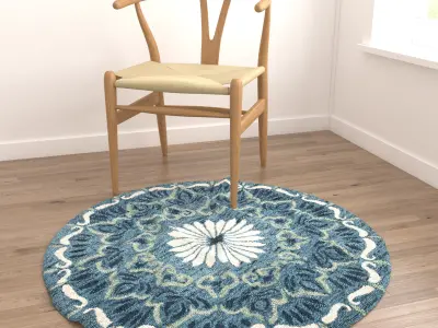 Rugs No 221 Low-poly 3D model