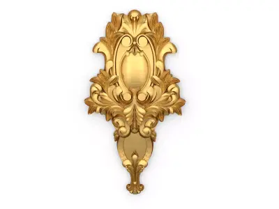 carved classic decorative ornament cnc 3d printing stl 21 3D print model