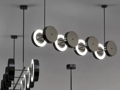 larose black 8 3D model