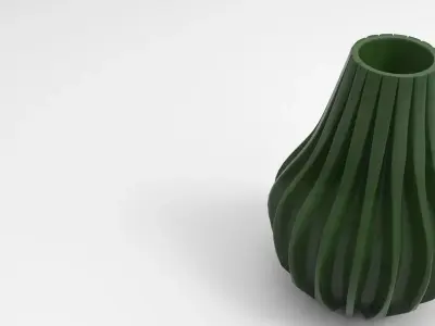 Mun Vase Low-poly 3D model