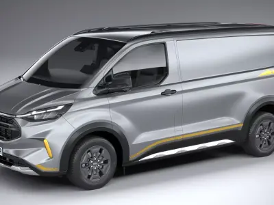 Transit Custom Trail 2024 3D model