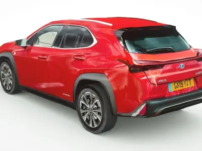 Lexus UX 2019 Low-poly 3D model