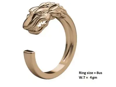 Dragon Ring Free 3D print model purchase