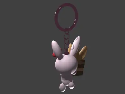 UsaroboF Low-poly 3D model