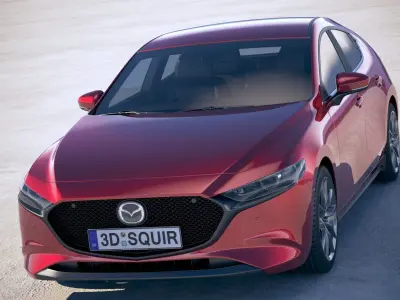 Mazda 3 2019 3D model