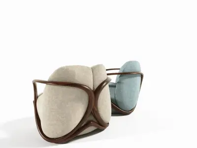 Armchair Hug 3D model