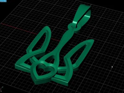Ukrainian Trident 3D print model order