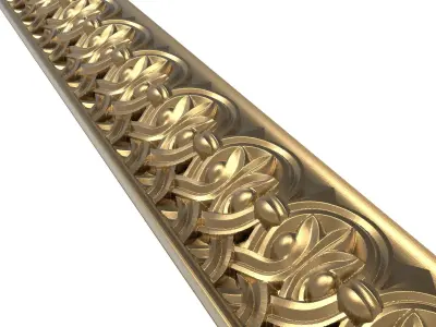 carved frame 3D model 58
