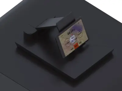 3d Rower model 3D model