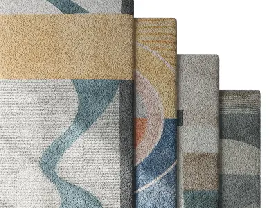 Carpet set 32 3D model