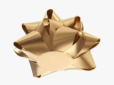 Wrapping bow 01 3D model