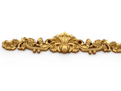 Classic decor ornament 43 3D print model