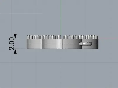 VAN CLEEF  SET WITH STONE 3D print model