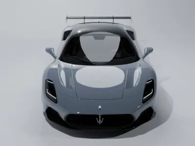 Maserati MC20 Custom Project 3D model