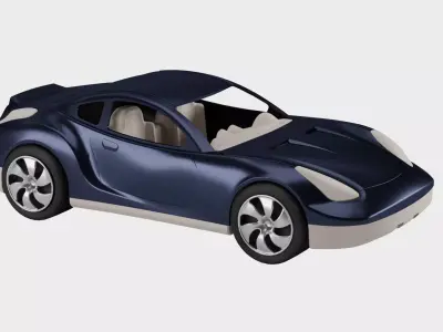 Toy Car -Rovence Moulage Model- 3D model