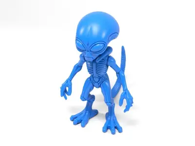 Alien 5 3D print model