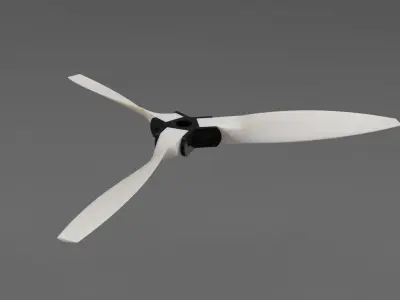  Foldable 3-Blade Propeller 8x4 Clark Y 3D print model
