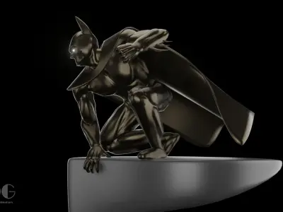 Bat Ornament 3D model