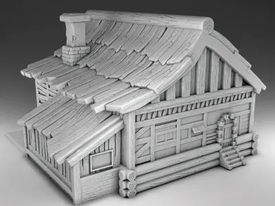 Farm architecture Set Part 1 3D print model
