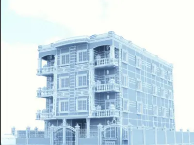 RESIDENTIAL BUILDING 3D model