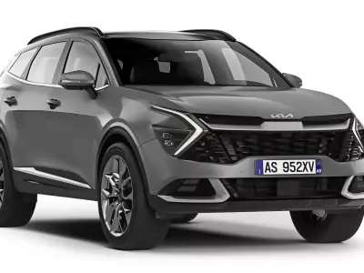 KIA Sportage LX 2023 3D model