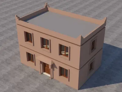 Moroccan House Marrakech  3D model