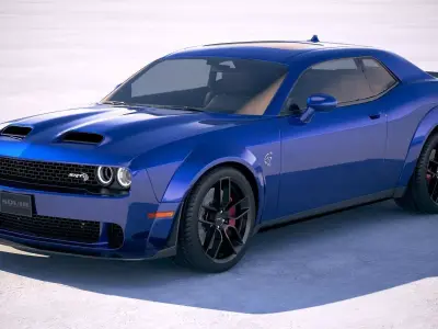 Dodge Challenger SRT Hellcat 2019 3D model