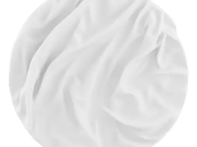 Decorative plaster wall panel 3D model
