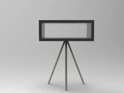 Zoya Side Table Low-poly 3D model