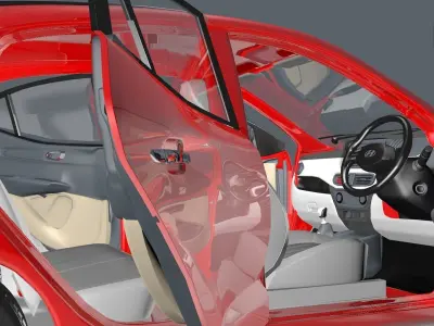 Car Intirior 3D model