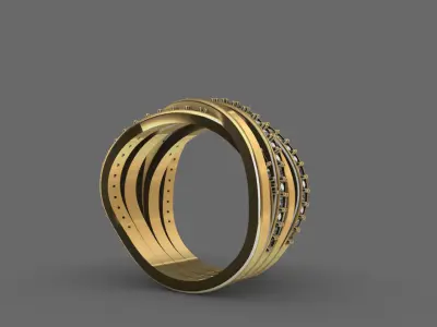 Ladies Ring 3D model